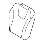 64150SG220VH - Body: Seat Back Cover for Subaru: Forester Image