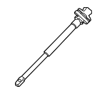 32306776108 - Steering: Shaft Assembly for BMW: 528i, 528i xDrive, 530i, 535d, 535d xDrive, 535i, 535i GT, 535i GT xDrive, 535i xDrive, 540i, 550i, 550i GT, 550i GT xDrive, 550i xDrive, 640i, 640i Gran Coupe, 640i xDrive, 640i xDrive Gran Coupe, 650i, 650i Gran Coupe, 650i xDrive, 650i xDrive Gran Coupe, 740i, 740Li, 740Li xDrive, 750i, 750i xDrive, 750Li, 750Li xDrive, 760Li, ActiveHybrid 5, ActiveHybrid 7, M5, M6, M6 Gran Coupe Image
