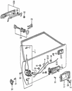 75556605010 - Body/Air Conditioning: BOLT, LOCK STRIKER for Honda Image