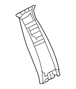 39896418 - : Upper Center Pillar Trim for Volvo: S40, V50 Image