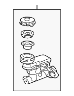 46100S3YA11 - Body: Master Cylinder for Honda: Insight Image