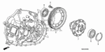 41200PNTA01 - Transmission - Manual: DIFFERENTIAL ASSY., HELICAL LIMITED SLIP for Honda Image