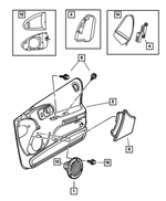 TC45XDVAG - : Speaker Housing, Left for Mopar Image