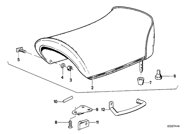 52531231319 - : Screw                     for BMW-Motorrad Image