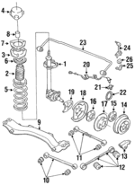 4320085E20 - : Rear Wheel Bearing for Nissan Image