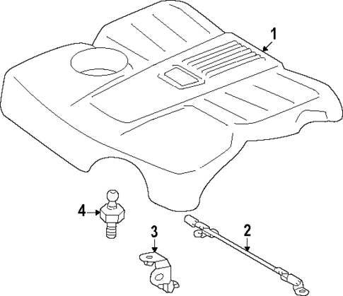 Engine Appearance Cover for 2025 Lexus GX550 #0