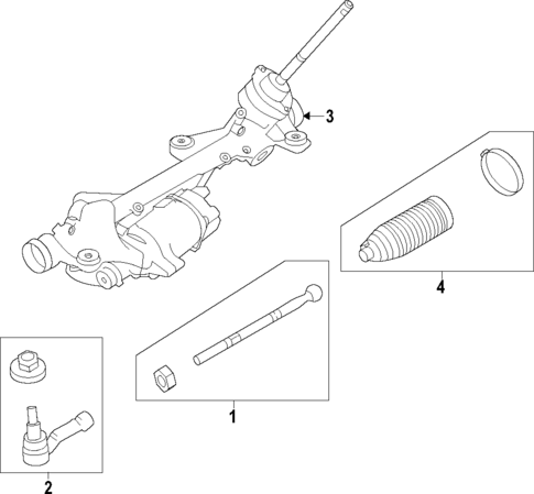 Steering Gear & Linkage for 2022 Land Rover Range Rover Evoque #1