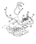 4429959 - Electrical: Tappet Cover Nut for Dodge: Ram 2500, Ram 3500 | Ram: 2500, 3500 Image