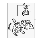 5370202130 - Body: Apron Assembly for Toyota Image