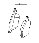 32373178 - Brakes: Brake Pads for Volvo Image