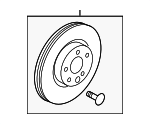 31499996 - Brakes: Rotor for Volvo Image