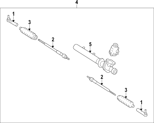 D85201KA0A - : Outer Tie Rod for Nissan Image