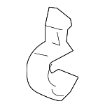 99610641773 - Cooling System: Engine Coolant Pipe Bracket for Porsche: 911 Image