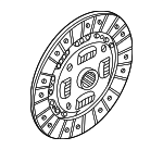 K04R16460 - : Transmission Clutch Friction Plate for Kia: Sephia, Spectra Image