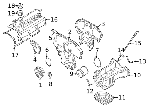 Engine Parts for 2015 INFINITI Q40 #12