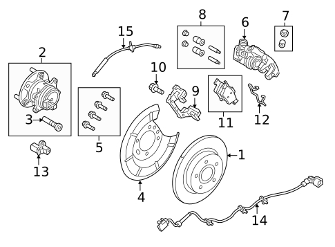 Brackets, Flanges & Hangers for 2017 Ford Focus #0