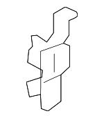 KB3Z9941059A - Body: Rear Pillar Reinforcement for Ford: Ranger Image