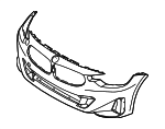 51115A33629 - : Bumper Cover for BMW Image