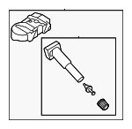 52940L1100 - Electrical: TPMS Sensor for Hyundai Image