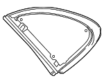9Y0845317CC - Body: Quarter Glass for Porsche Image image