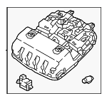 92800N9450NNB - : Overhead Console for Hyundai: Santa Cruz Image