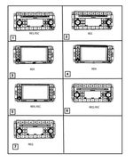 5064420AF - Electrical: Am/fm/cd/sdars Radio for Mopar Image