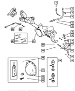 J4175376 - Front Suspension &amp; Drive: Tie Strap for Mopar Image