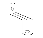 95864546400 - Electrical: Radio Speaker Bracket for Porsche: Cayenne Image