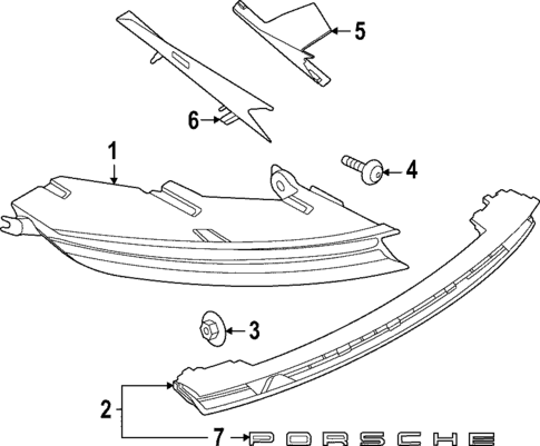 Tail Lamps for 2024 Porsche Taycan #0