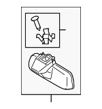 8781053191 - Body: Mirror Inside for Lexus: IS250, IS350 Image