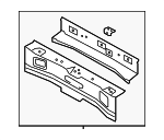 5257A967 - : Rear Body Panel for Mitsubishi: Outlander Image