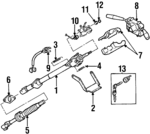 8973555120 - : Combo Switch for Isuzu Image