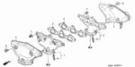 90015PT0J00 - Engine: BOLT-WASHER (8X14) for Honda Image