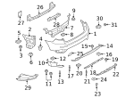 7146981767 - Body: Heat Shield U-Nut for BMW Image