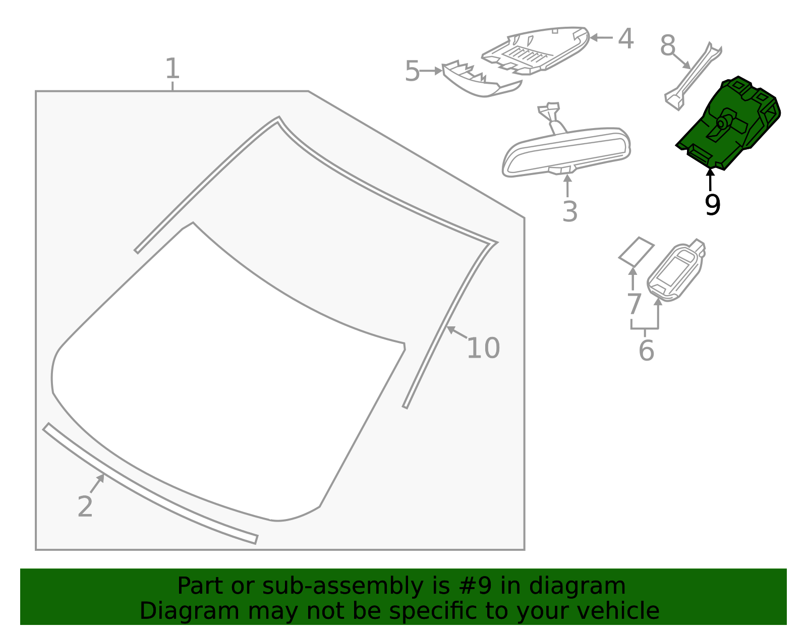 GSH7-67-XCXV - Lane Assist Cmra - 2019-2025 Mazda | Mazda Swag
