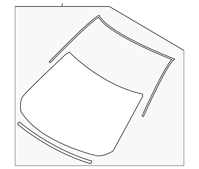 KB7W-63-900C - Windshield - 2017-2022 Mazda CX-5 | Mazda Swag