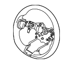 56111T6BF0RE1 - Steering: Steering Wheel for Genesis: G80 Image