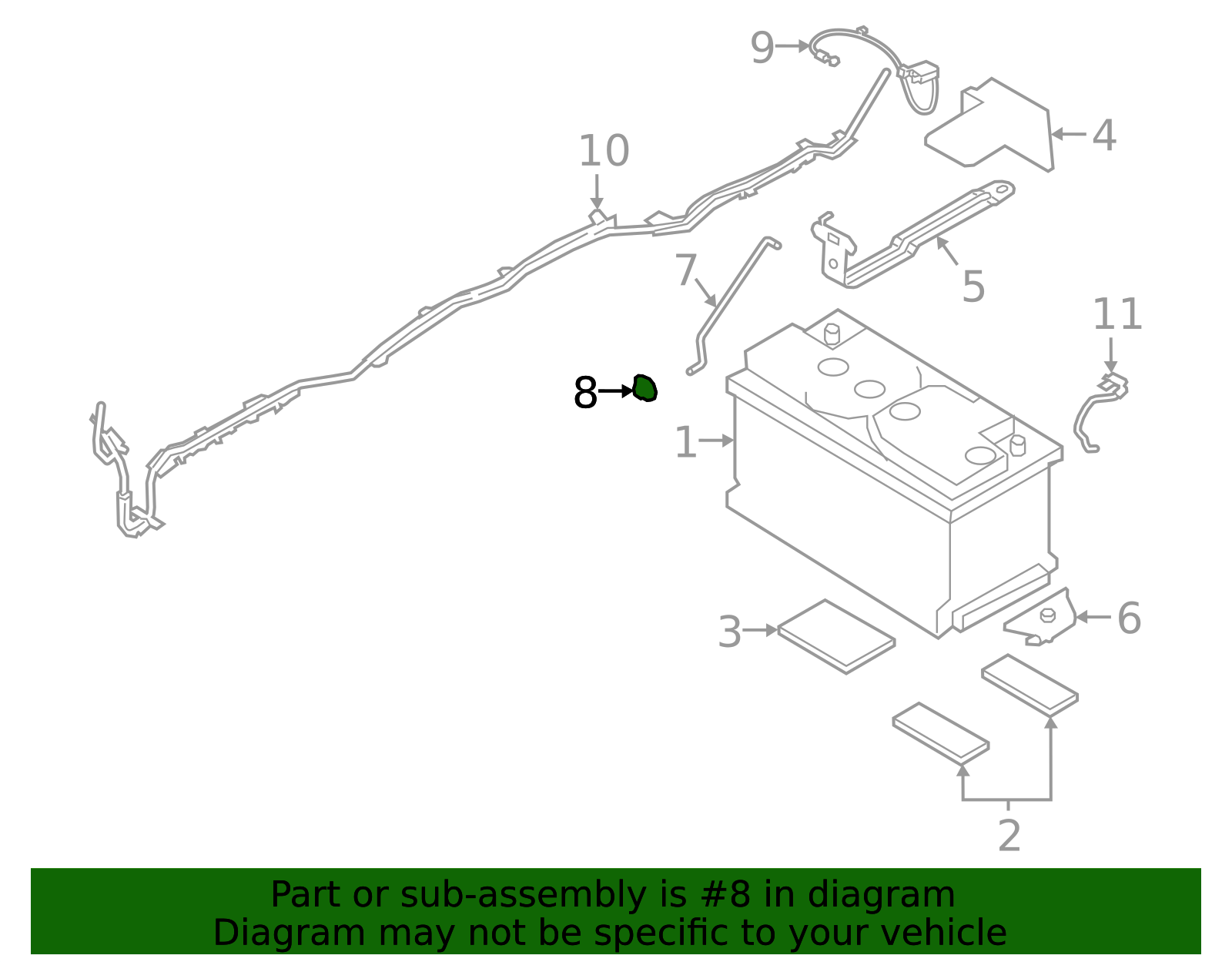Genuine BMW 61-21-8-801-172 | Hose Grommet | FREE Shipping on Most ...