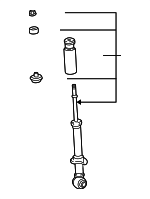 48530A9530 - : Shock Absorber for Toyota: Corolla, Matrix Image