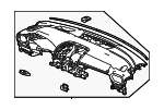77100T90A05ZA - Body: Instrument Panel for Honda Image