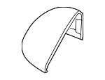 4KL857528AGRU - Body: Mirror Cover for Audi Image