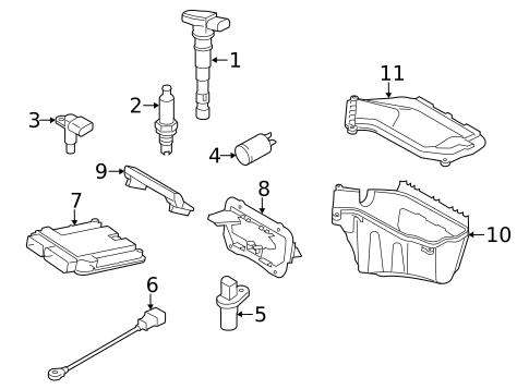 Ignition System for 2013 Audi allroad #0
