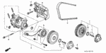 966000602018 - Body/Air Conditioning: BOLT, SOCKET (6X20) for Honda Image
