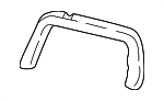 10316822 - Body: Window Molding for Chevrolet: Venture | Oldsmobile: Silhouette | Pontiac: Montana, Trans Sport Image