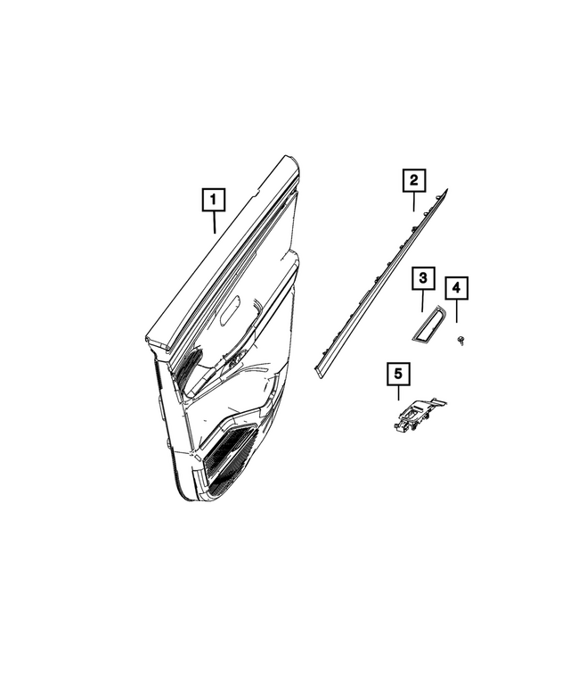 7SW88TX7AB - : Pull Cup Mat, Right for Mopar Image