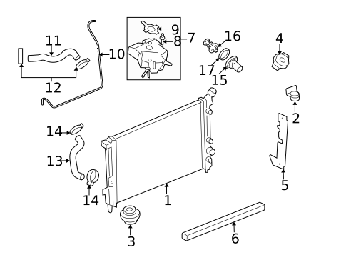 Hardware, Fasteners & Fittings for 2006 Pontiac Montana #0