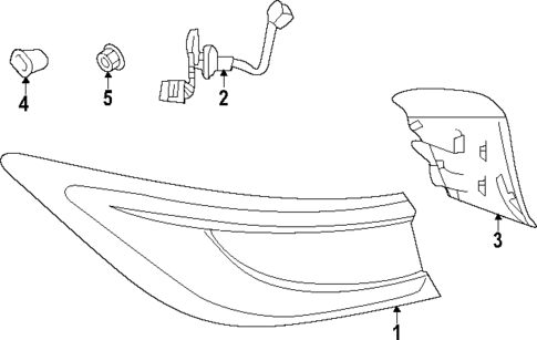 Tail Lamps for 2024 INFINITI QX50 #0