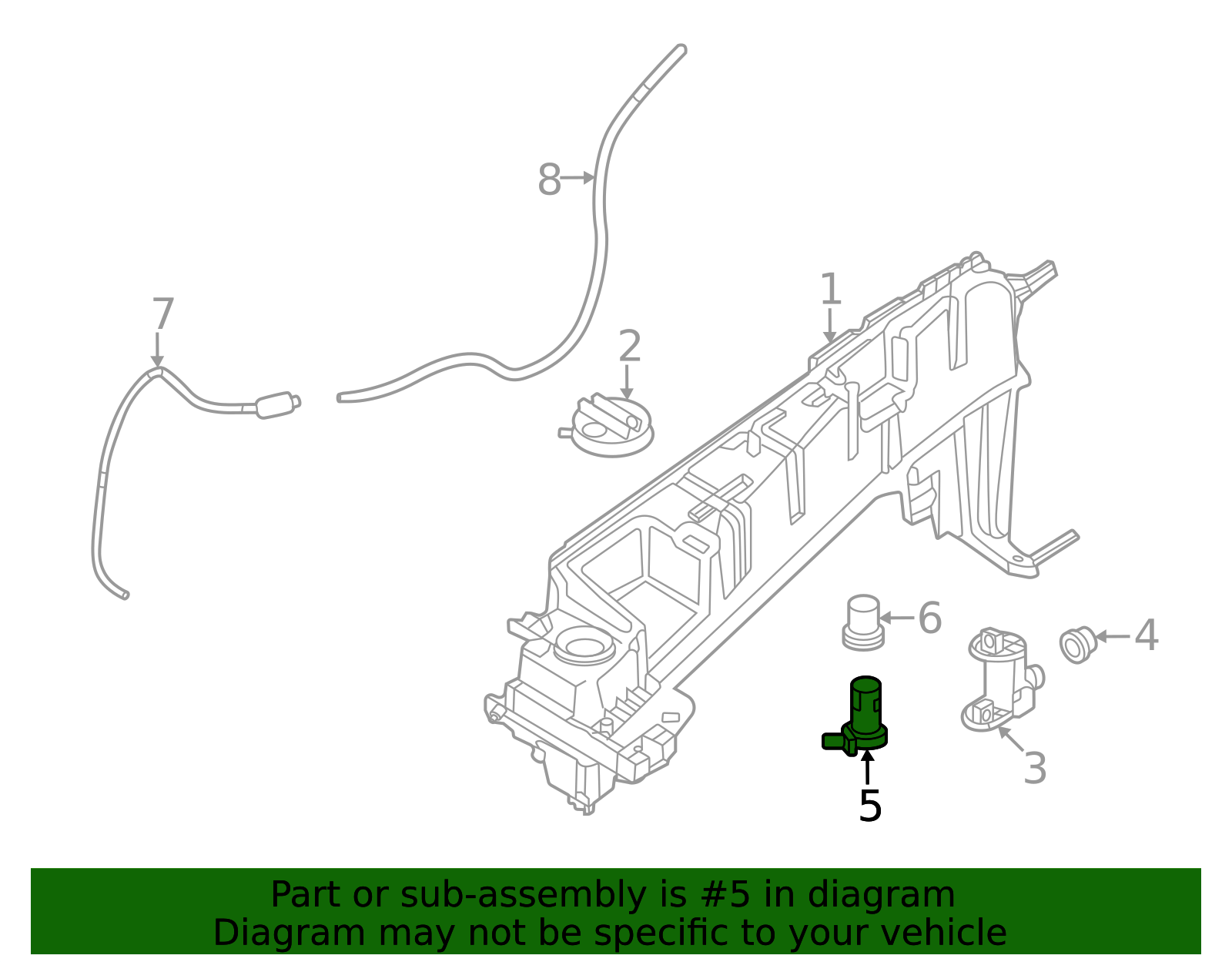 KR9P-67-488 - Level Sensor - 2024-2025 Mazda | Mazda Swag