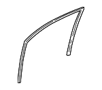 72235S5A003 - Body: Run Channel for Honda: Civic Image