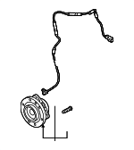 19259798 - Brakes: Hub &amp; Bearing for GM Image
